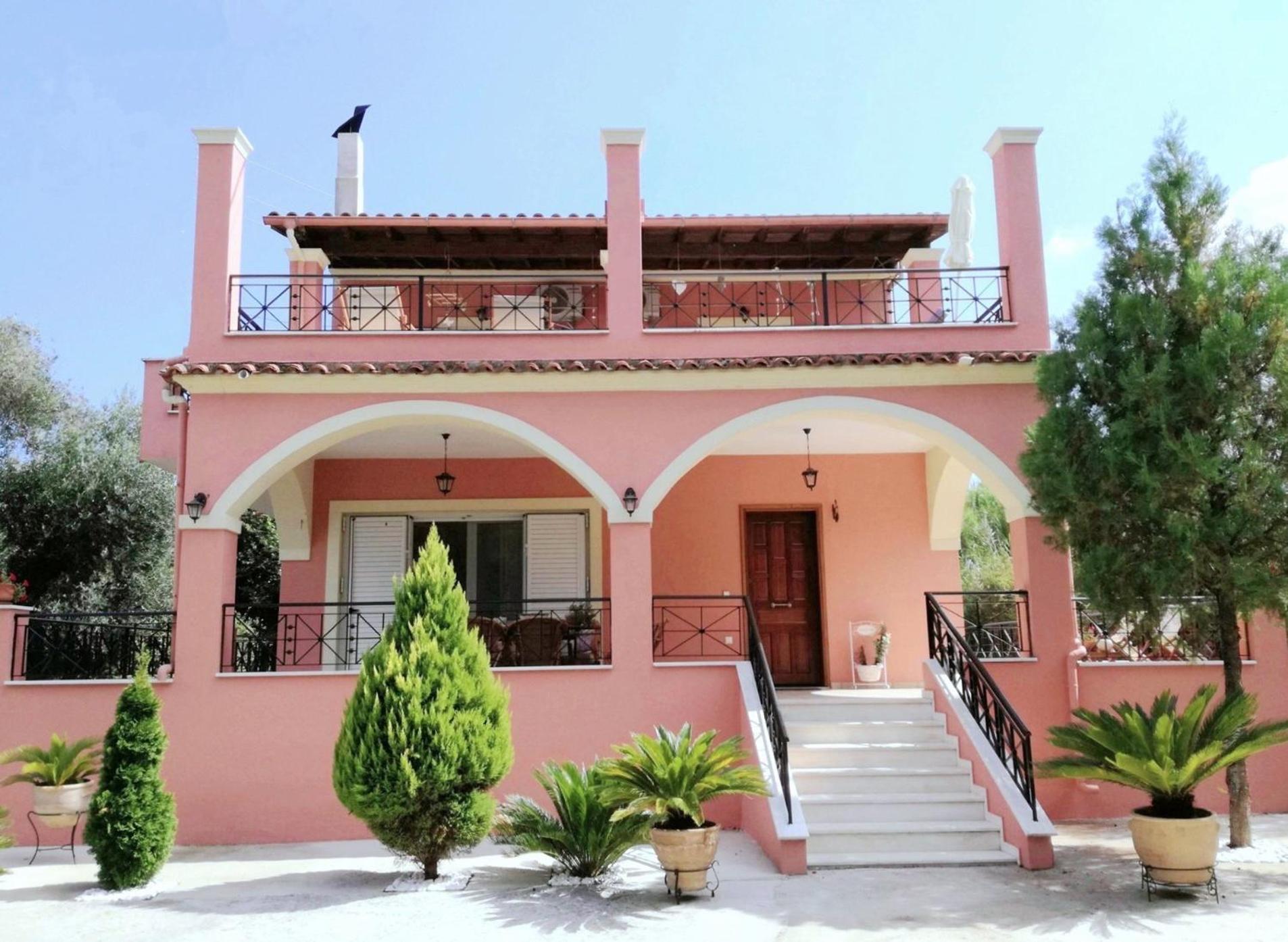 Villa Valia Seaside イプソス エクステリア 写真
