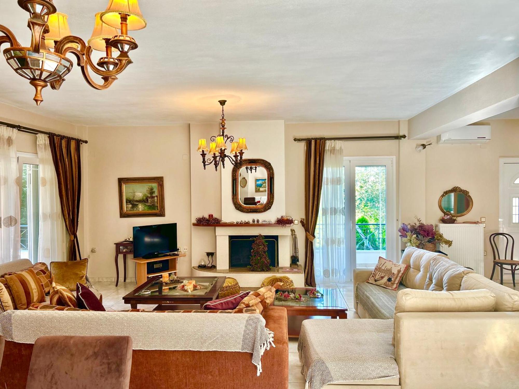 Villa Valia Seaside イプソス エクステリア 写真